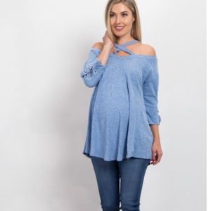 NWT Pink Blush Maternity top